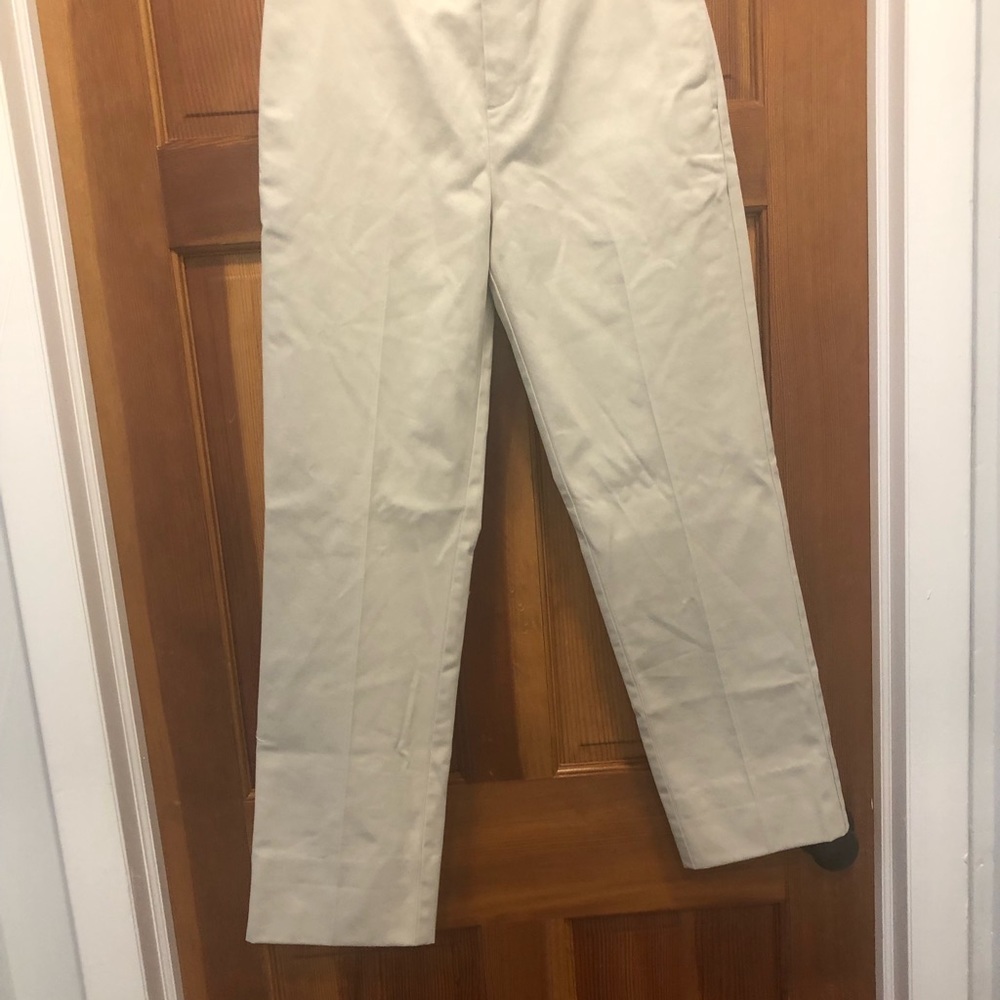 Brooks Brothers youth boy stone dress slacks. Size 16 fits 28x29.